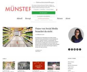 Muenstermama.de(Der Familien) Screenshot