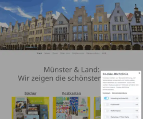 Muenstermitte-Medienverlag.de(Münster & Land) Screenshot