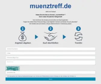 Muenztreff.de(Münztreff.de) Screenshot