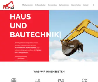 Muero-Bau.de(Und Bautechnik) Screenshot