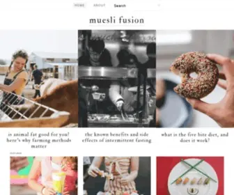 Mueslifusion.com(Muesli Fusion) Screenshot