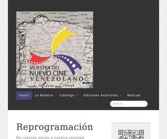 Muestradecinevenezolano.com(Muestra Del Nuevo Cine Venezolano) Screenshot