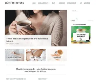 Muetterberatung.de(Mütterberatung) Screenshot