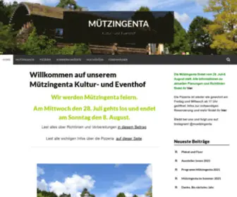 Muetzingenta.de(Mützingenta) Screenshot