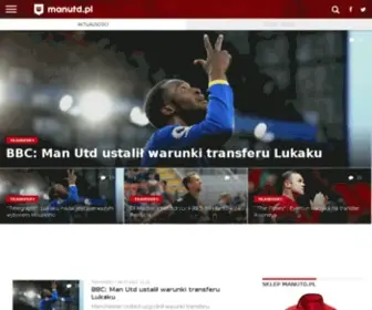 Mufc.pl(Manchester United) Screenshot