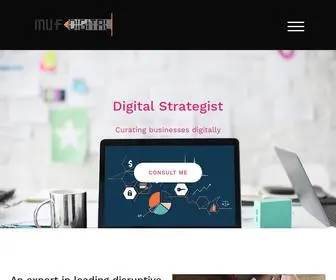 Mufdigital.com(Digital marketing strategist for disruptive innovation and digital transformation) Screenshot