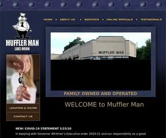 Mufflermanservice.com(MUFFLER MAN) Screenshot