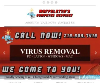 Muffolettocs.com(Computer Repairs) Screenshot