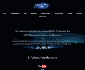 Mufon-Ces.org(Startseite) Screenshot