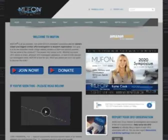 Mufon.com(Recent UFO Sightings) Screenshot