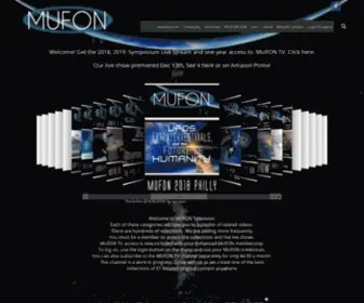 Mufontelevision.com(MUFON Television) Screenshot