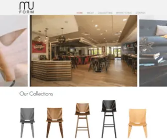 Muform.com(Ergonomic Seating) Screenshot