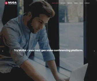 Mugavideo.com(Video conferencing) Screenshot