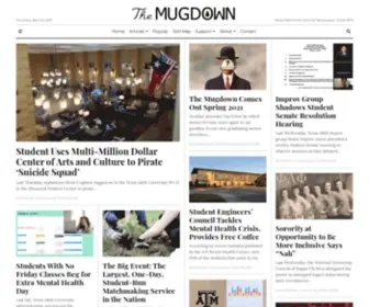 Mugdown.com(Texas A&M's First Satirical Newspaper (by The Mugdown)) Screenshot