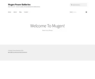 Mugen-Power-Batteries.com(Mugen Power Batteries) Screenshot