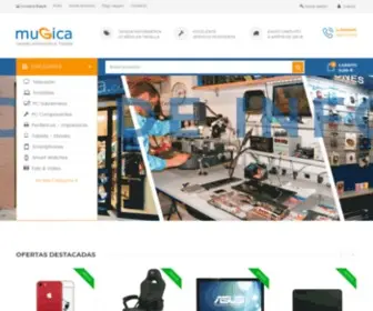 Mugica.com(Múgica informática Tafalla) Screenshot