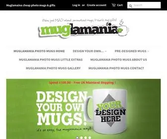 Muglamania.com(Muglamania Printed Cheap Personalised Mugs) Screenshot