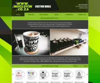 Mugluvin.co.za(Mug Printing) Screenshot