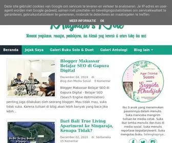 Mugniar.com(Mamak Blogger Makassar) Screenshot