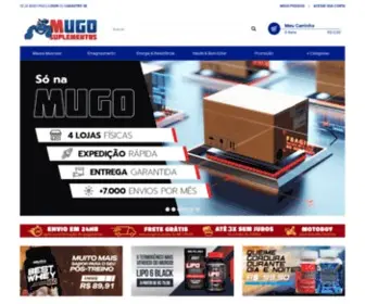 Mugosuplementos.com.br(Mugo Suplementos) Screenshot