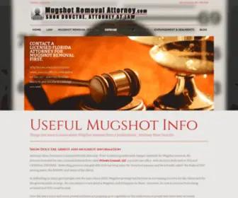 Mugshotremovalattorney.com(Mugshotremovalattorney) Screenshot