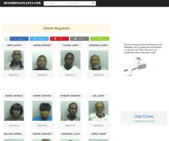 Mugshotsatlanta.com(Mugshotsatlanta) Screenshot