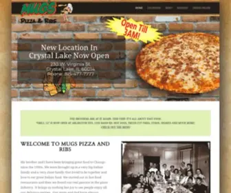 Mugspizzaandribs.com(Mugs Pizza and Ribs) Screenshot