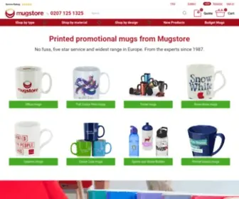 Mugstore.co.uk(Branded & Printed Business Mugs and Drinkware) Screenshot