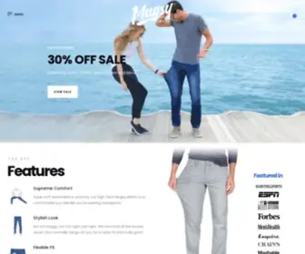 Mugsyjeans.com(Comfortable Designer Jeans and Chinos for Men) Screenshot