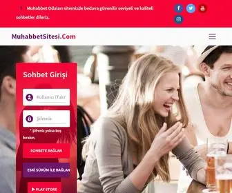 Muhabbetsitesi.com Screenshot