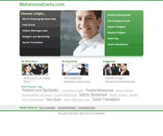 Muhammadzacky.com(Muhammad Zacky) Screenshot