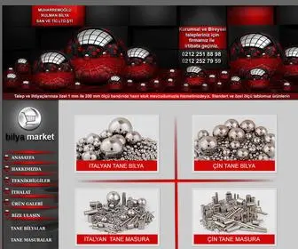 Muharremoglurulman.com(BİLYA MARKET TANE BİLYA) Screenshot