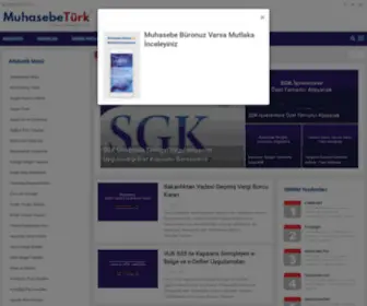 Muhasebeturk.org(E-Mükellef ® Türkiye'nin İlk Mükellef Sistemi 17.YIL) Screenshot