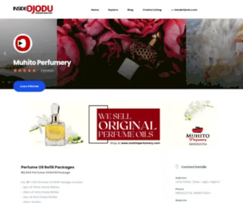 Muhitoperfumery.com(Muhitoperfumery) Screenshot