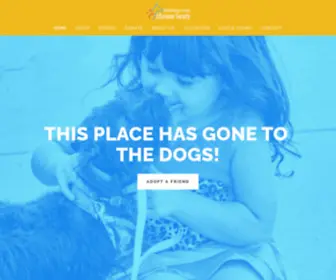 Muhlpets.com(The Humane Society) Screenshot
