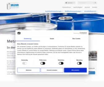 Muhr-Soehne.de(An unseren drei Standorten produzieren wir mehr als 2.000 unterschiedlichen Verpackungen ✓ 1) Screenshot