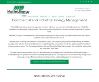 Muirfieldenergy.com(Energy Consultants) Screenshot