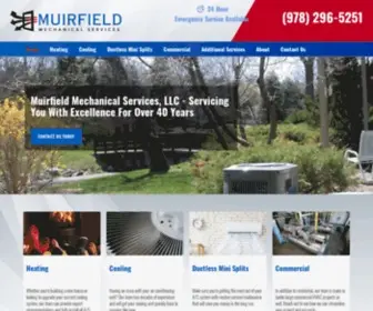 Muirfieldmechanical.com(Heating and Cooling Installation) Screenshot