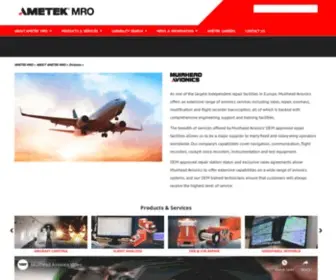 Muirheadavionics.com(Muirhead Avionics Division) Screenshot