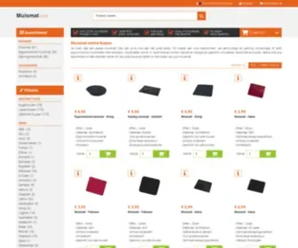 Muismat.com(Muismatjes kopen bij de grootste muismat shop) Screenshot