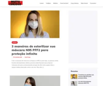 Muitocurioso.org(Muito Curioso) Screenshot