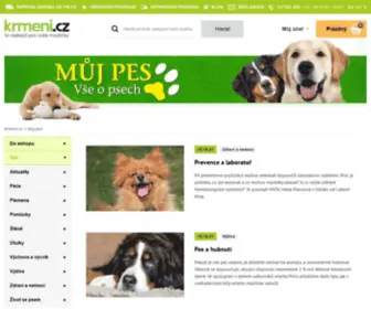 Muj-Pes.cz(Můj pes) Screenshot