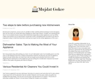 MujDatgokce.com(Dishing on dishwashers) Screenshot