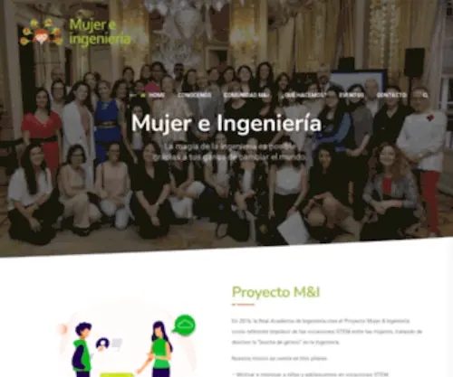 Mujereingenieria.com(Portada) Screenshot