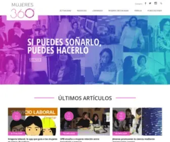 Mujeres360.org(MujeresOportunidades) Screenshot