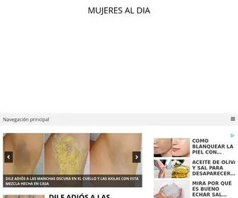 Mujeresaldia.info(Mujeres al dia) Screenshot