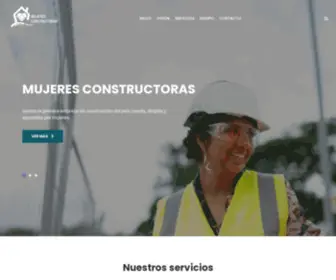 Mujeresconstructoras.com(Mujeres constructoras) Screenshot