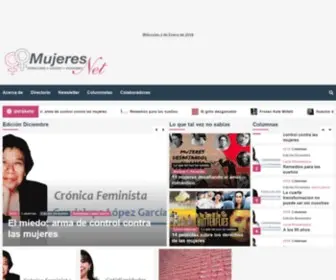 Mujeresnet.info(Información) Screenshot