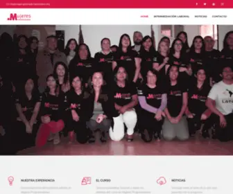 Mujeresprogramadoras.cl(Mujeres Programadoras) Screenshot