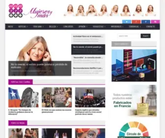 Mujeresymas.cl(Mujeres y más) Screenshot